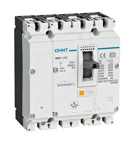 CHINT MCCB WHITE SIZE 4P 400A