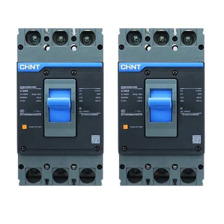 CHINT MCCB 630A 3 POLE BLACK