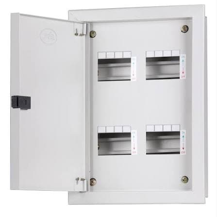switch box 4 WAY MCB switch box (DOUBLE)